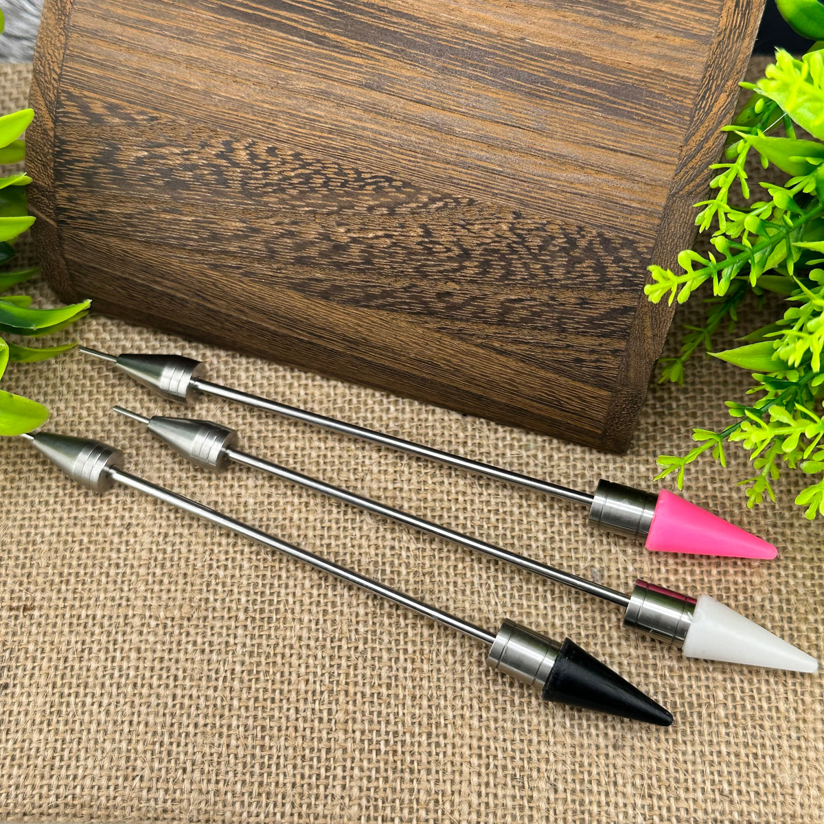 Abbott Collection Rhinestone Pen – 5.5 Inch Silver Stainless Steel Pen With Glass Crystals, Black Ink, Bling Writing Tool