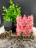 TB-8 Coquette Pink Crown Tumbler Boot EXCLUSIVE