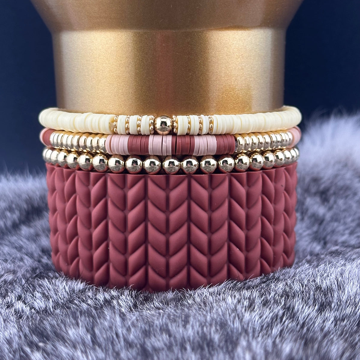 CLASSIC GOLD 4MM STACK