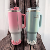 TB-8 Coquette Pink Crown Tumbler Boot EXCLUSIVE