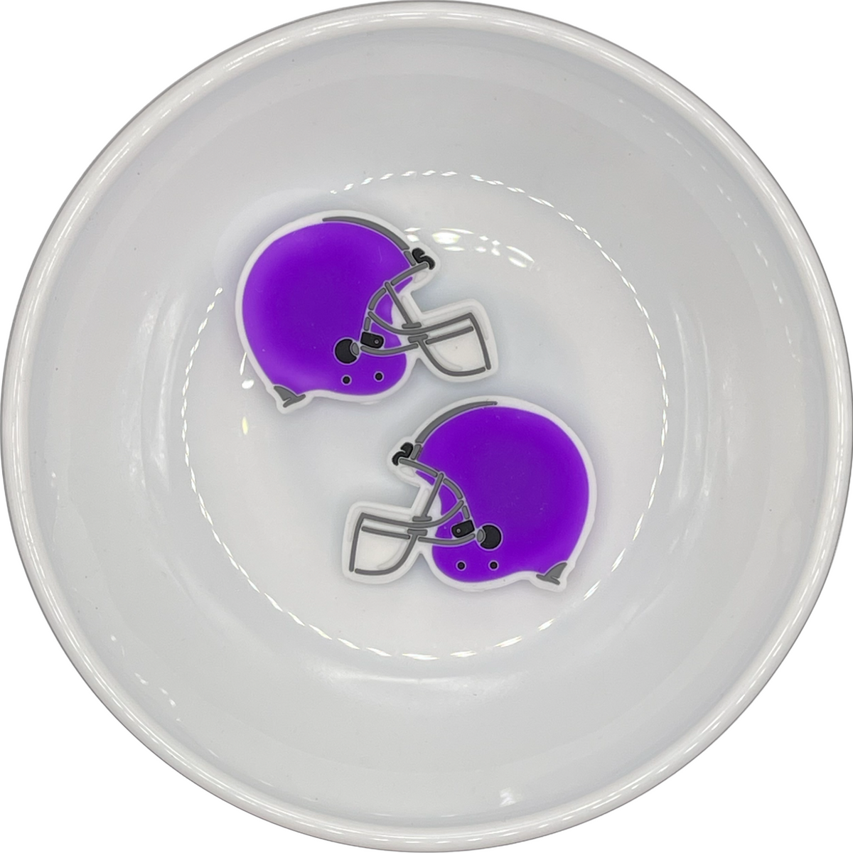 S286 PURPLE Football Helmet Silicone Buddy 24.5x30.5mm EXCLUSIVE