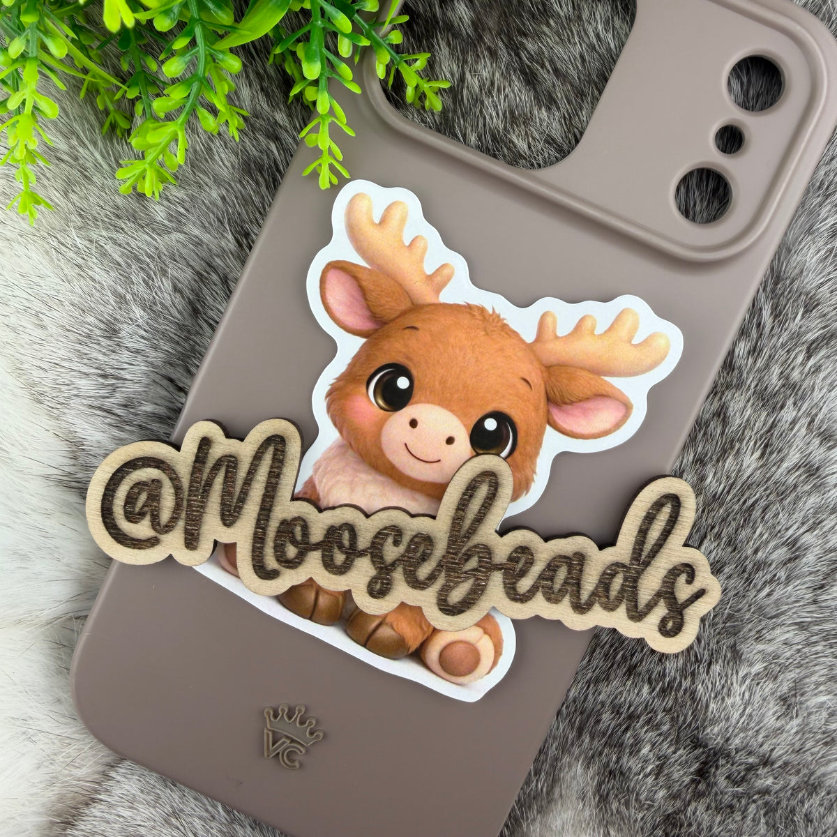 Elliot the Elk Sticker EXCLUSIVE (1 sticker) – Platinum Moose Beads and ...