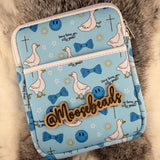 BLUE Jesus Loves You, Silly Goose Kindle Case