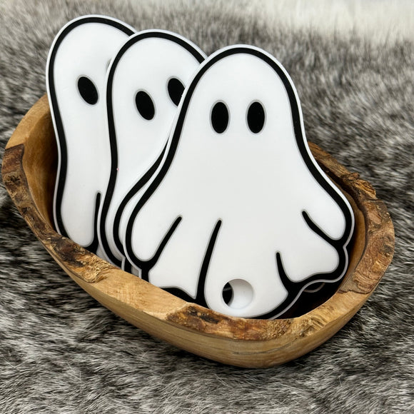 White Ghost 40oz Silicone Tumbler Tag Exclusive