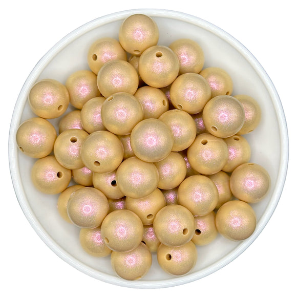 15-56 Linen Opal 15mm Silicone Bead