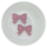 Mauve Bow w/ Tails Silicone Buddy EXCLUSIVE