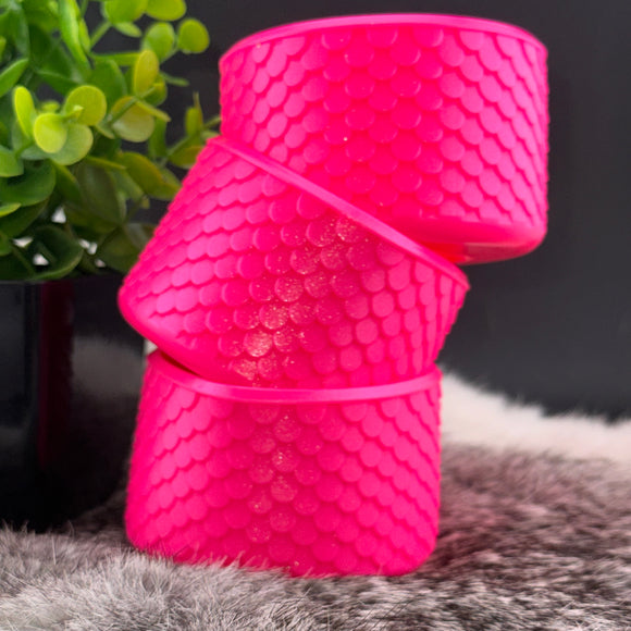 Hot Pink Opal Silicone Tumbler Boot EXCLUSIVE