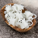 Glow In The Dark Ghost SILICONE 3D Straw Topper EXCLUSIVE