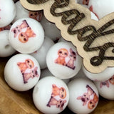 Donkey & Sloth (Noah's Ark) 15mm (1 bead)
