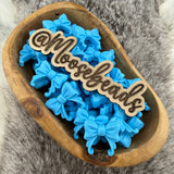 S-201 Blue Fancy Bow Silicone Buddy EXCLUSIVE (2 Pack)