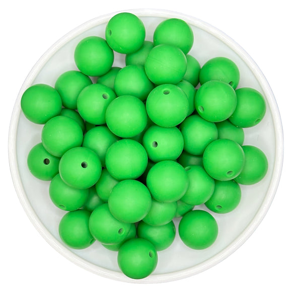 15-101 Golfin' Green 15mm Silicone Bead EXCLUSIVE MK