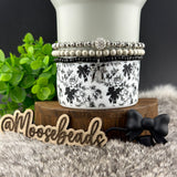 Black Damask Tumbler Boot Bundle