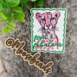Feral & Fabulous EXCLUSIVE Embroidery Iron On Patch (1 Patch)