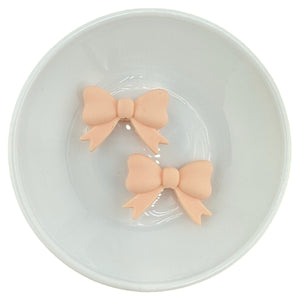 Peach Bow w/ Tails Silicone Buddy EXCLUSIVE