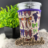 MEDIUM Reuseable Iced Coffee Cup Sleeve (Koozie) EXCLUSIVE