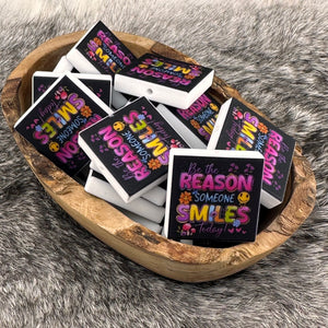 S-1166 Be The Reason Someone Smiles Printed Silicone Focal EXCLUSIVE