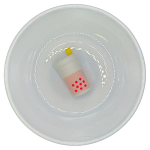 S-864 Strawberry Bubble Tea Silicone Buddy