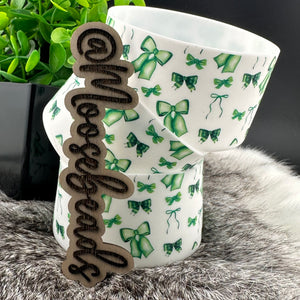 Lucky Green Bow (Coquette) Silicone Boots for Tumblers EXCLUSIVE