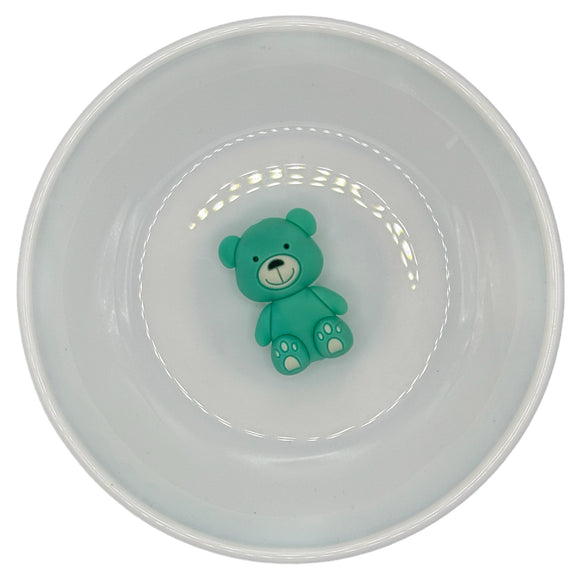 S-91 Turquoise 3D Teddy Bear