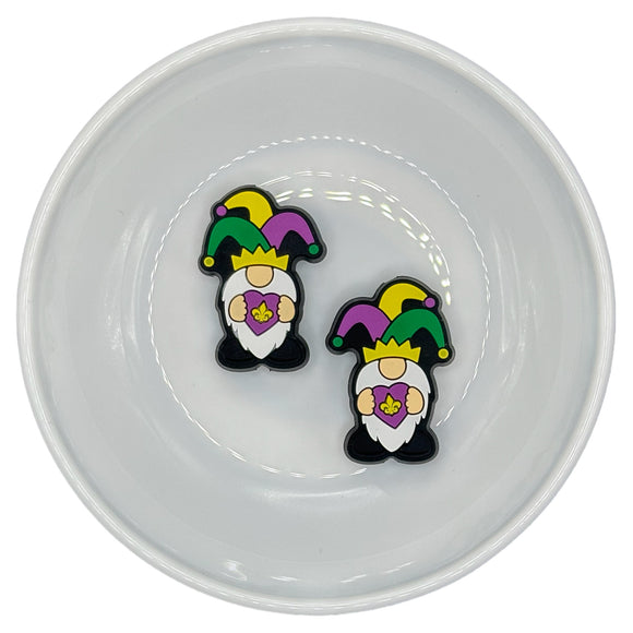 S-723 Mardi Gras Gnome Silicone Buddy EXCLUSIVE