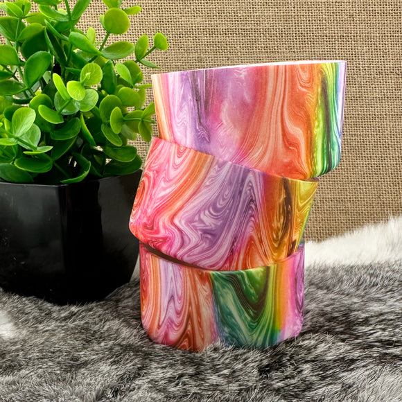 Galaxy Swirl Printed Silicone Boots for Tumblers
