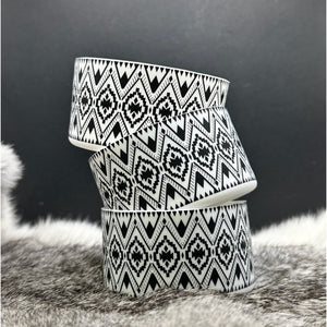 Black & White Western Printed Silicone Boots for Tumblers EXCLUSIVE
