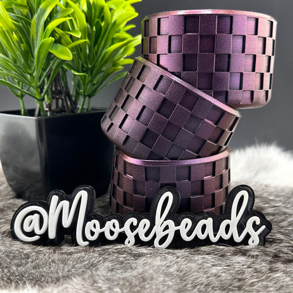 Checkered Black Opal (Chroma) Silicone Tumbler Boot EXCLUSIVE