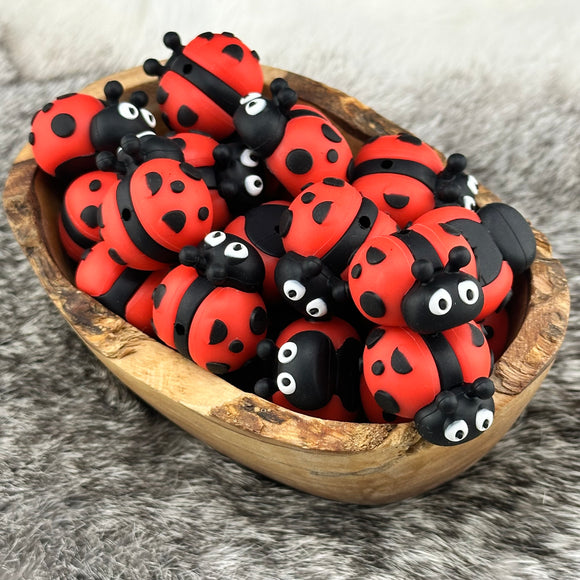 S-1036 Lydie Loo the 3d Ladybug Silicone EXCLUSIVE