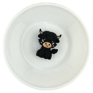 S-1003 Black GiGi The Highland 3D Cow Silicone EXCLUSIVE (Copyrighted)