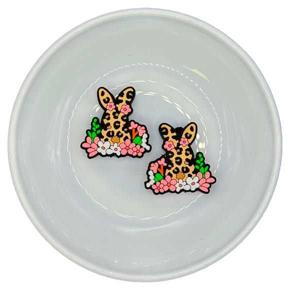 S-863 Leopard Easter Bunny Silicone Buddy