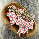 Silicone Bow Straw Toppers Exclusive (Multiple patterns in Drop Down Menu)