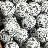 15-175 White Spooky 15mm Silicone Bead EXCLUSIVE