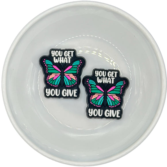 S-126 You Get What You Give Butterfly Silicone Buddy EXCLUSIVE