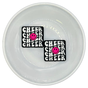 S-255 CHEER, CHEER, CHEER ( HOT PINK FACE) Silicone Buddy EXCLUSIVE