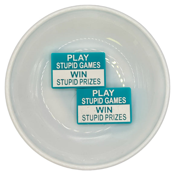 S-42 Turquoise Play Stupid Games Silicone Buddy EXCLUSIVE