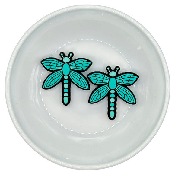 S-818 Turquoise Dragonfly Silicone Buddy EXCLUSIVE