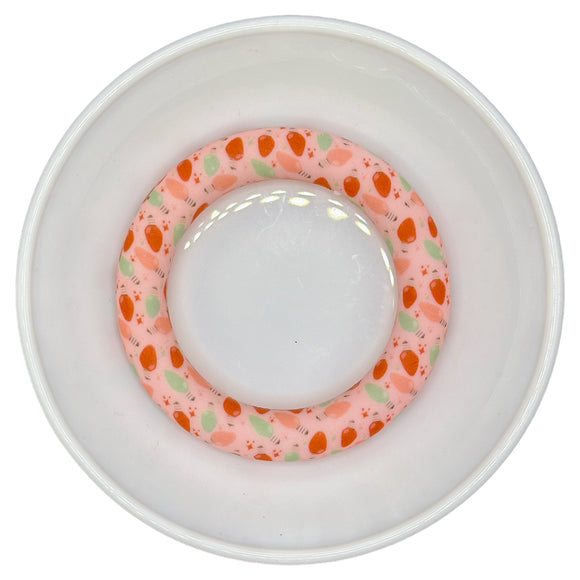 S-608 Festive Lights 65mm Printed Silicone Ring/Pendant