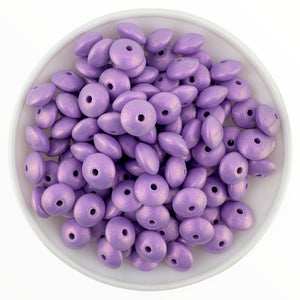 L-4 Pastel Purple Silicone Lentil Bead Exclusive