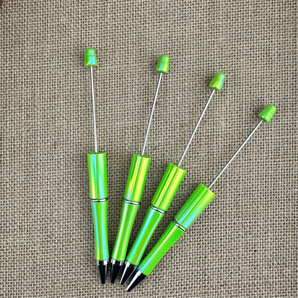 Lime OPAL PLASTIC Beadable ink Pen