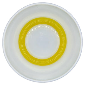 Yellow Jelly Glitter 65mm Silicone Ring/Pendant
