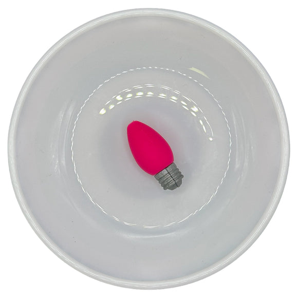 S-700 Hot Pink 3D Light Bulb Silicone Buddy EXCLUSIVE