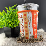 MEDIUM Reuseable Iced Coffee Cup Sleeve (Koozie) EXCLUSIVE