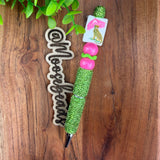 S-360 Pink Parasol Leopard Printed Silicone Focal EXCLUSIVE (2 Pack)