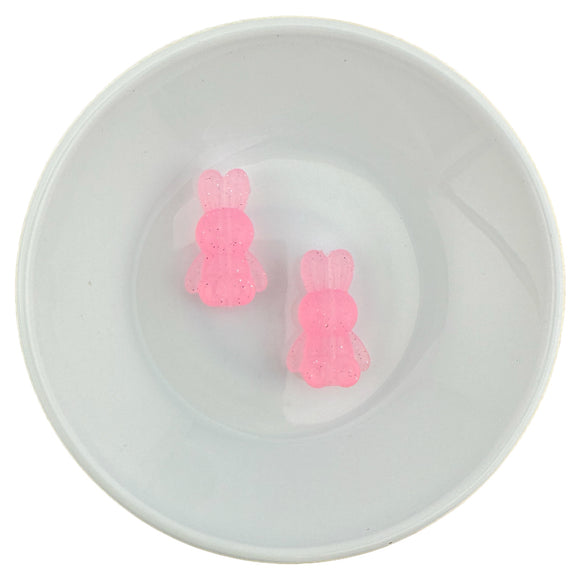 S-228 Light Pink Jelly Bunny Silicone Buddy
