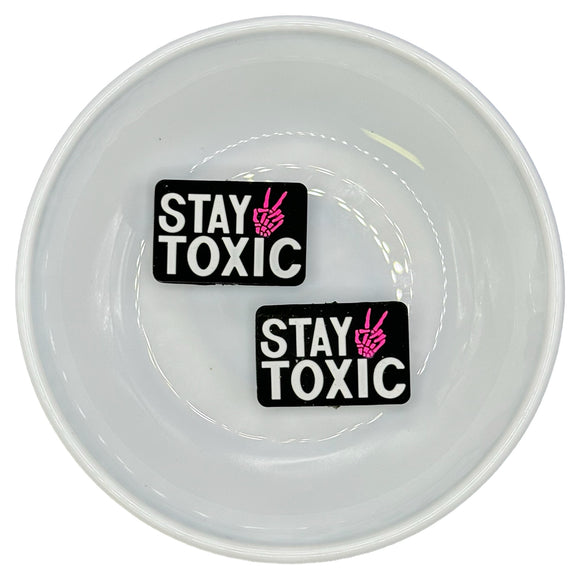 S-172 Hot Pink Stay Toxic Silicone Buddy EXCLUSIVE