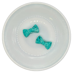 Turquoise stone small BOW Silicone Buddy EXCLUSIVE