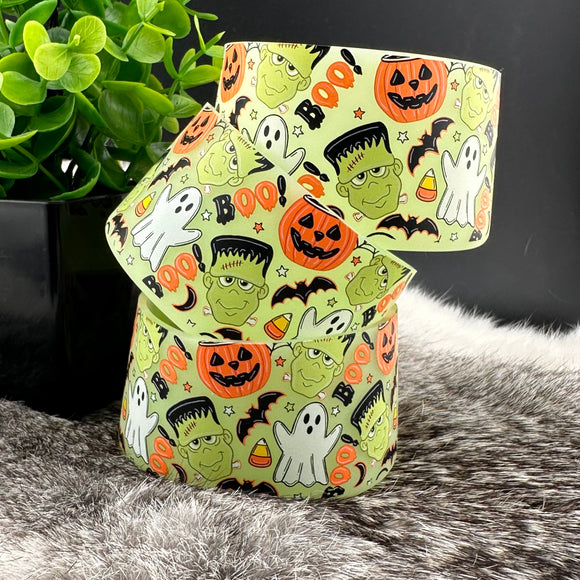 GLOW IN THE DARK HALLOWEEN Print Silicone Tumbler Boot EXCLUSIVE