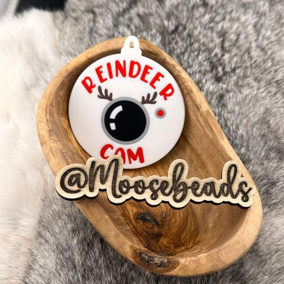 Reindeer Cam Silicone Ornament EXCLUSIVE