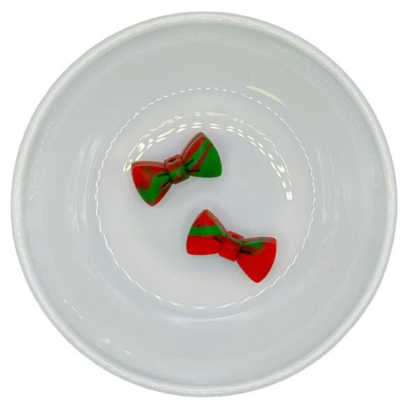 Christmas Tie Dye BOW Silicone Buddy EXCLUSIVE
