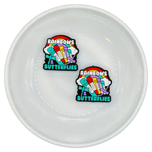 S-925 Rainbows & Butterflies Silicone Buddy